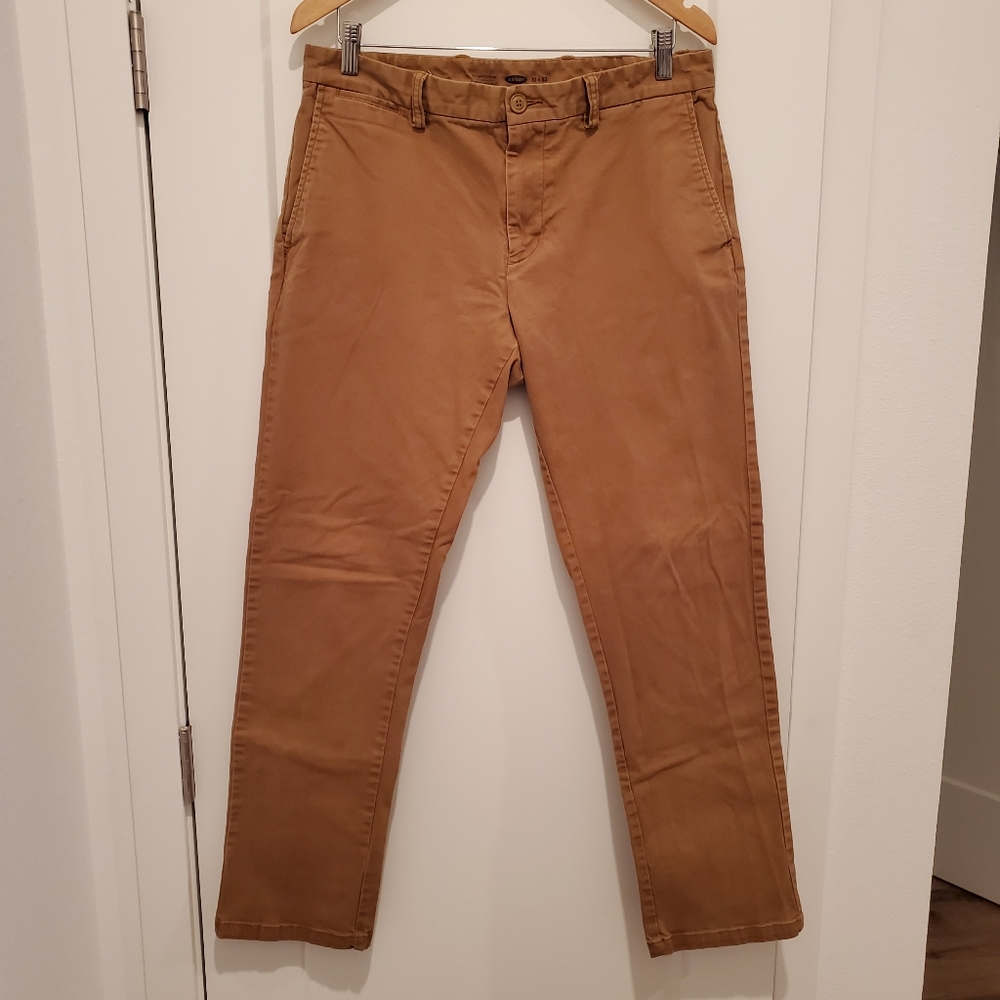 Old Navy Khaki Chino Pants, Ultimate Slim